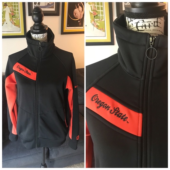 Columbia Jackets & Blazers - Oregon State Beavers Sweat Coat Jacket Large